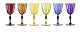 Excelsa Set aus 6 Stielgläsern Country Color mehrfarbig