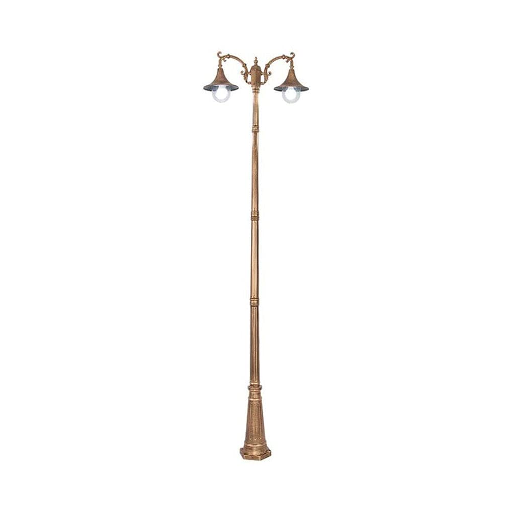 Latarnie Zewnętrzne, antykorozyjne aluminiowe słupki Wodoodporne latarnie uliczne Villa Garden Lampa z wysokim słupem Dziedziniec Ogród Trawnik Przezroczyste szkło Latarnia słupkowa Lampa słupkowa (wy