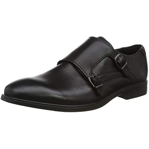 ECCO Herren Melbourne Santiago Monk-Strap Loafer, Schwarz (Black), 46 EU Cover