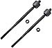 Detroit Axle - 10pc Front Suspension Kit for 1995-1998 Nissan 200SX 1995-1999 Sentra 2 Lower Ball Joints 2 Sway Bars 4 Inner & Outer Tie Rods 2 Boots 1996 1997 Replacement