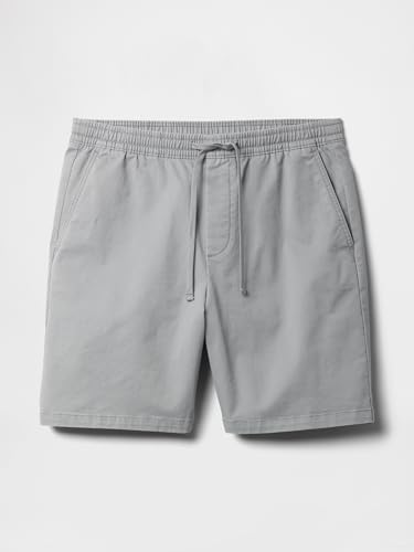 Image of Gap Men Solid Regular Fit Mid Rise Shorts