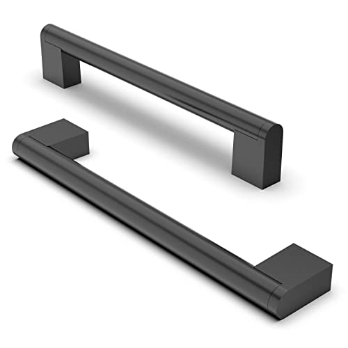 FURNIWARE 10 Pack Cabinet Pulls, Hardware Drawer Handles, Stainless Steel Kitchen Cabinet Door Handles Pull
