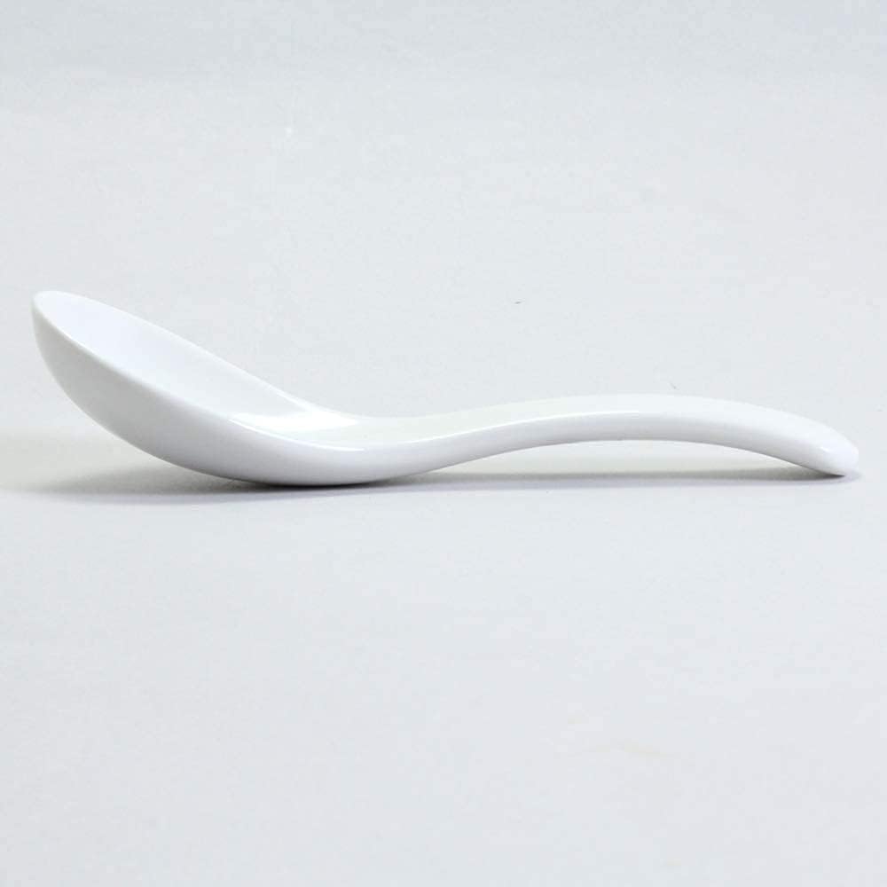 NARUMI 41031-9858 Lotus Pattia, White, 5.5 inches (14 cm), Soup Spoon, Dishwasher Safe