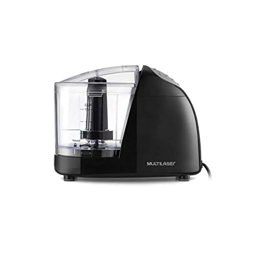 Mini Processador de Alimentos com 100W 350ml Lâminas em Inox Multilaser CE077