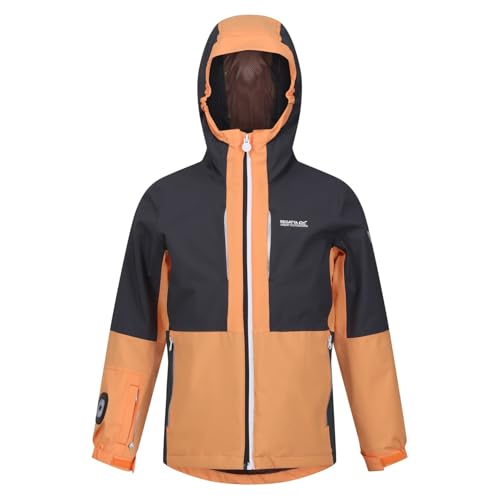 Regatta Mädchen Hydrate Viii 3in1 3-in-1-Jacke, AprctCr/SlGr, 7-8 Jahre