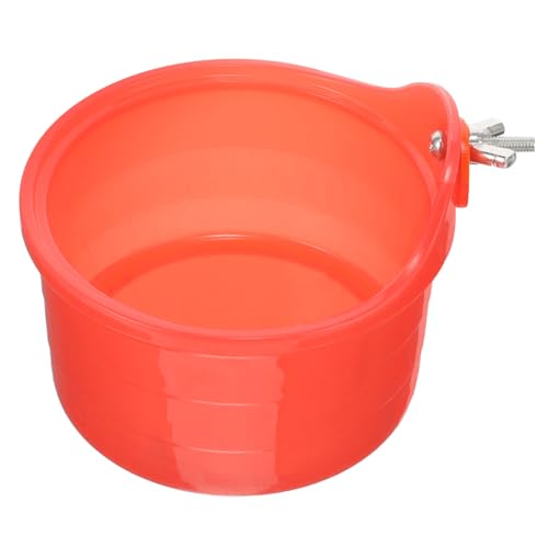 Mikikit Plastic Bird Bathing Tub for Parakeets and Pet Birds Parrot Bath Container Essential Bird Cage Accessory for Bird Bathing and Play Durable Bird Supply