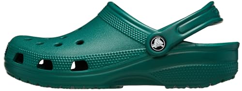Image of Crocs Unisex Adult Classic Clog 10001-302 Emerald M6W8