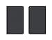 Lenovo Tab M8 Folio Case, Polycarbonate and Microfiber Material, Polyurethane Protective Film, ZG38C02862, Black