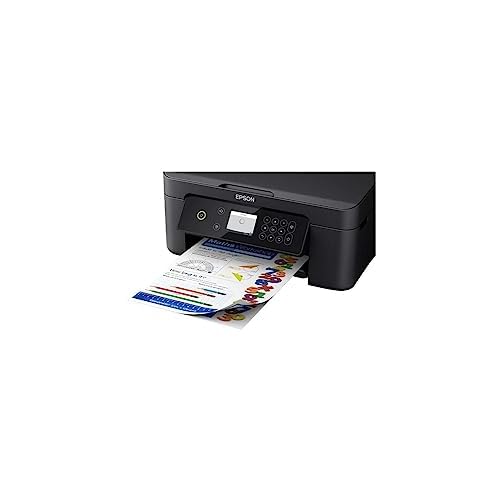 Epson Expression Home XP-3100 3-in-1-Tintenstrahl-Multifunktionsgerät, Drucker (Scanner, Kopierer, WiFi, Einzelpatronen, Duplex, 3,7 cm Display) Amazon Dash Replenishment-fähig, schwarz