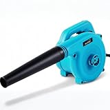 KATSU Souffleur d'air électrique, gonfleur de souffleur de poussière de Feuilles 550 W pour Ordinateurs de Bureau, Construction, Jardin, Entretien de la pelouse, dépoussiérage des Coins de Voiture