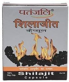 Patanjali 4X20 Capsules Patanjali Shilajit (80 Capsules)
