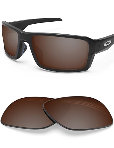 Image of BLAZERBUCK Anti-salt Polarized Replacement Lenses for Oakley Double Edge OO9380 Sunglass