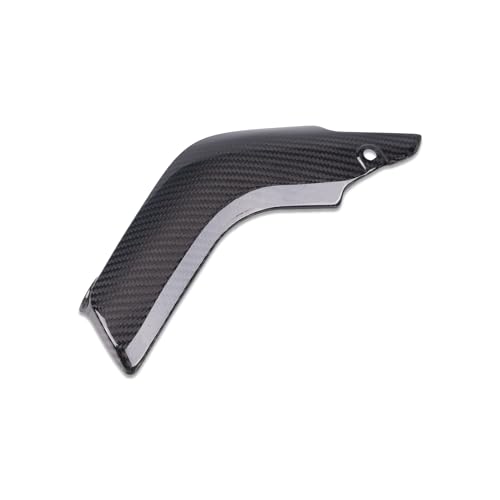Image of 100% Real 3K Carbon Fiber Exhaust Heat Shield Cover Guard Fit for Honda 2007-2026 CBR600RR CBR 600RR Glossy Twill Weave nt01