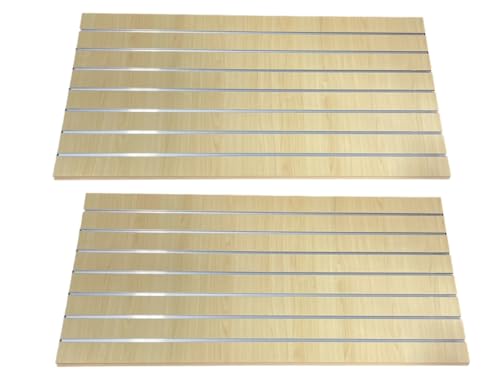 Maple slatwall panels image