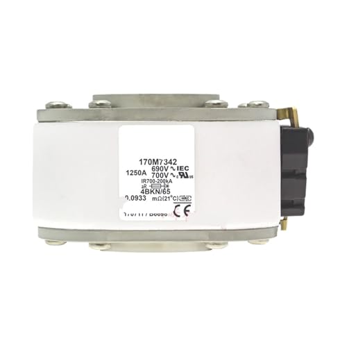 Fusible 170M7342 1250A 690V calibre 4BKN65 pour protection de puissance industrielle