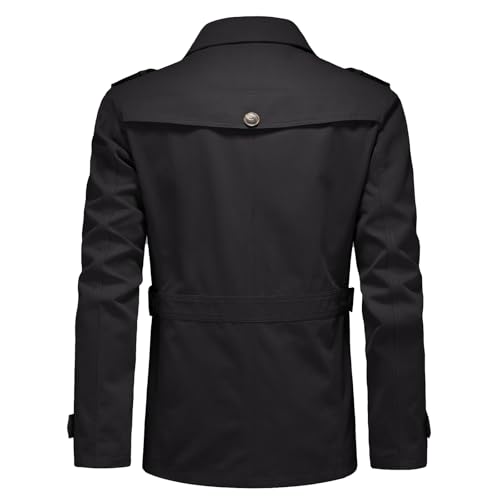 Overcoat jacket décontracté KUDORO veste extérieur coton casual - 2