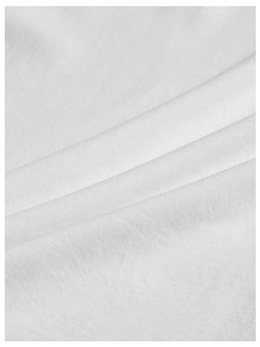 Image of SOLY HUX Girl's Letter Graphic Tees Short Sleeve Drop Shoulder Summer T Shirt Tops White Letter 8Y