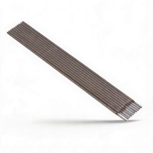 Dpofirs Baguette de Soudage en Fonte D'acier au Carbone 10 Pièces, Arc Silencieux et Facile à Transporter, Baguette de Soudage de Réparation Universelle pour Tôle Galvanisée, Clôtures