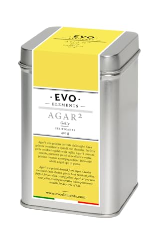 Evo Elements Agar2 400g Gelificante natural para gelatinas resistentes