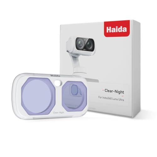 Haida NanoPro Magnetic Clear-Night Filter for Insta360 Luna Ultra-White