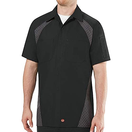 Tall Diamond Plate Short-Sleeve 