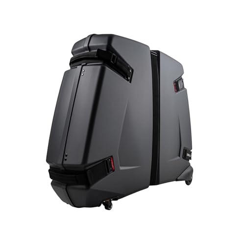 B&W International Bike Box 2.0 Hard Shell Case - Removable Lid for Easy Packing - ABS Shell and...