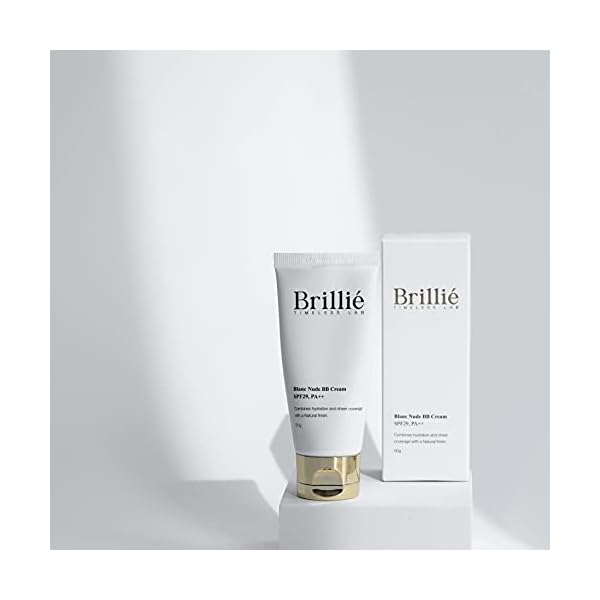 Brillie-Blanc-Nude-BB-Cream-Sheer-to-Full-Coverage-with-SPF-29-Flawless-and-Natural-Finish-Silicone-and-Mineral-Free-All-Day-Hydration BRILLIÉ Brillie Blanc Nude BB Cream Sheer to Full Coverage with SPF 29 Flawless and Natural Finish Silicone and Mineral Free All-Day Hydration