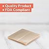 Oasis Supply Twistable Clear Cellophane Wrappers for Carmel Candy, Holds Tight, for All Soft or Hard Candies, 1000 Square Sheets, (5x5 Inches) #4