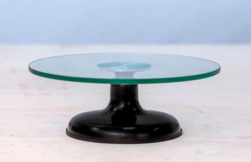 Bailarina De Vidro Com Rolamento Duplo + Kit 3 Espátulas Confeiteiro + Tubular (Preto)