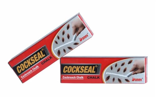 Image of COCKSEAL Cockroach Chalk, Professional Pest Control Treatment, White Powder Form, Insect Repellent, Pack of 1