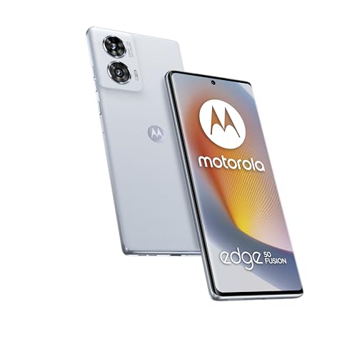 Motorola edge50 Fusion - 6,7" FHD+, 50 MP, 8/256 GB i Marshmallow blå