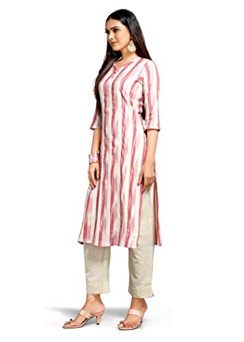 Image of Shiv Textiles Women's Cotton Regular Fashion Kurti