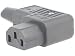 SCHURTER 4785.0100 CONNECTOR, IEC POWER ENTRY, SOCKET, 15A (1 piece)