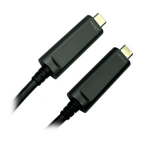 Cables Direct Aocusb3C-005 Cavo Usb Usb 3.2 Gen 1 [3.1 Gen 1] 5 M Usb C 10 Gbit/s Nero (cdl 5m Usb 10gbps Type C Aoc Cable)