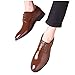 Imagen de zapato Hombre Ciudad para Negocios Boda zapato Oxfords para Hombres Transpirable Oxfords y Derbies Confort Mocasín Hombre Cuero Urban Style zapato Traje de vestir Impermeable zapato bajos