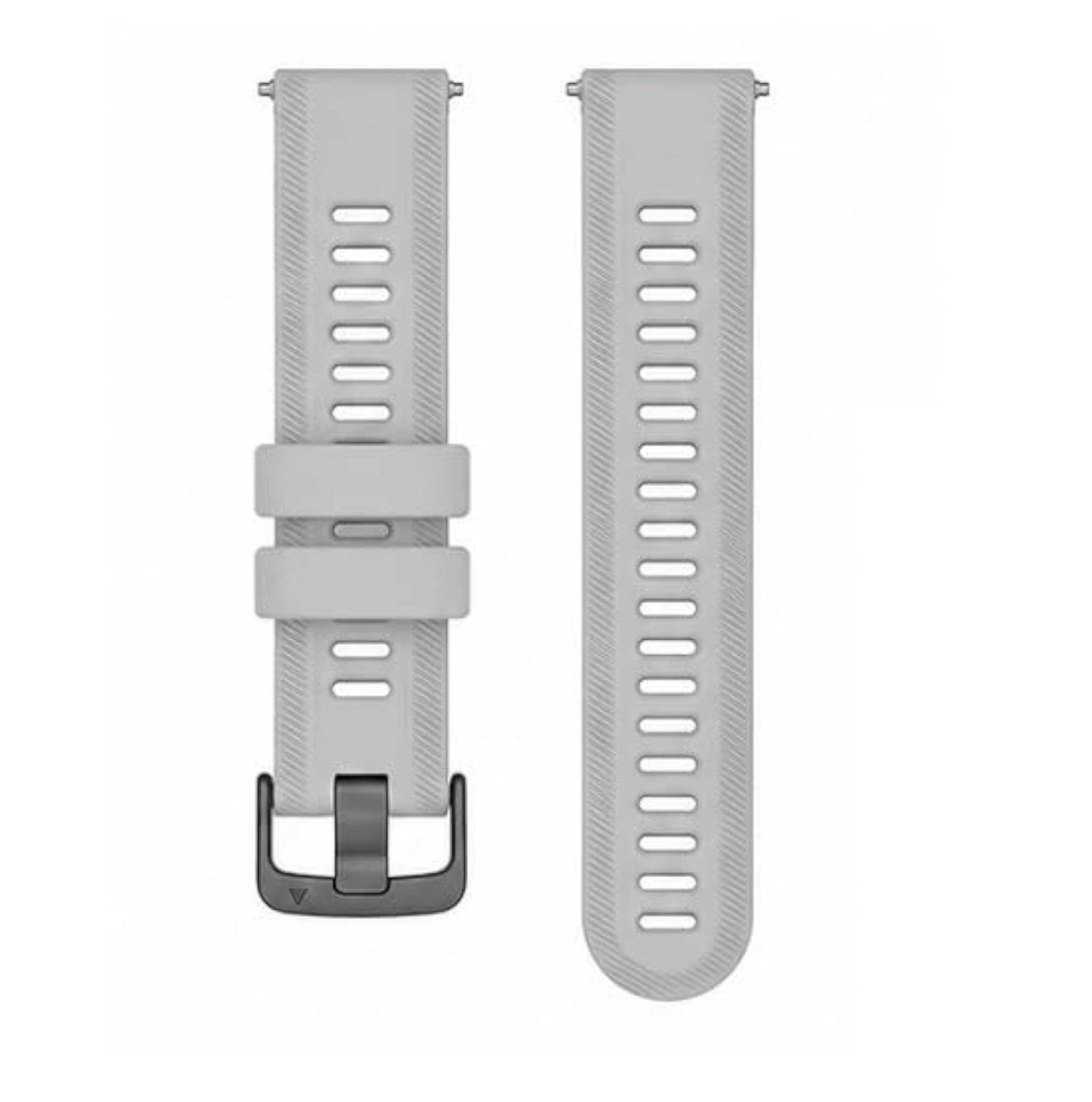 Silicone Texture Band Strap for Smart Watch, Light Grey