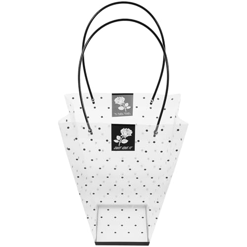 TOBBOMEY ����PVC�h�b�g���u�[�P�p�t�����[�o�b�O �n���h���t�� �ԑ����b�s���O�o�b�O �o�����^�C���⌋�����Ȃǂ̃t�����[�A�����W�����g�p