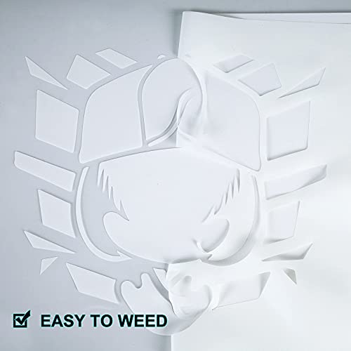 Glow In Dark Htv Heat Transfer Vinyl Rolls - 12 Inches X 10 Feet Funkaka Htv Vinyl, Luminous Blue Iron On Vinyl For Cricut & Silhouette Cameo - Easy To Cut & Weed For Heat Vinyl Design (Blue) #TOP3