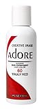 Adore Semi-Permanent Haircolor #060 Truly Red 4 Ounce (118ml)