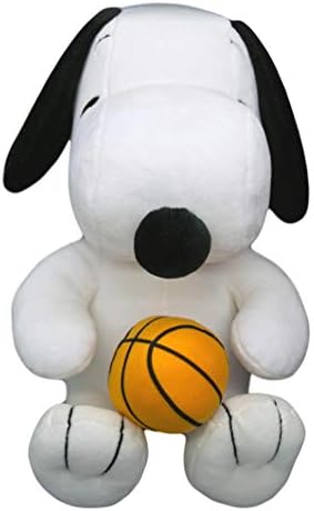 Peanuts Snoopy Basketball Vibrating Plush Gift for Kids Stuffed Toys