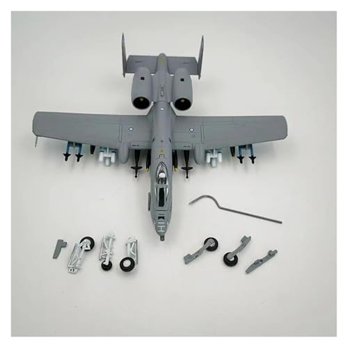 Kit de construction avion A10A en métal assemblé sans collage 1/100