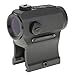 HOLOSUN HE403B-GR Green 2 MOA Dot Micro Sight for Rifles - Shake-Awake Super LED Durable Waterproof Aluminum Sight with Multilayer Reflective Glass & 12 Brightness Settings, Black Finish