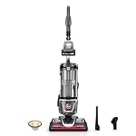 Hoover WindTunnel All-Terrain Dual Brush Roll Bagless Vacuum Cleaner, Corded Upright Vacuum, HEPA Media Filtration, Headlights, Swivel Steering, Corded Vacuum Cleaners for Home Use