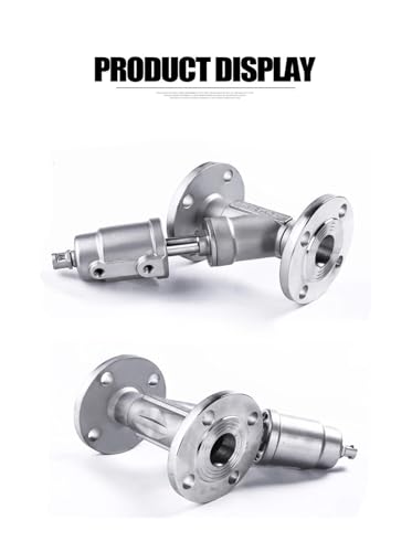 Vanne pneumatique à siège d'angle DN20 pour stopper les fuites sur circuits de vapeur - 3