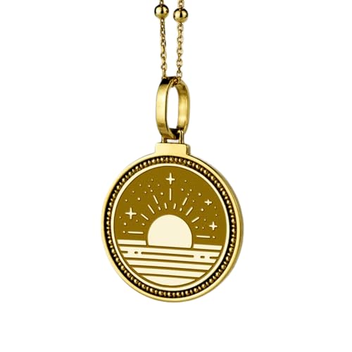 Collier boussole argent anti-allergie pendentif fait main robuste qui ne noircit pas
