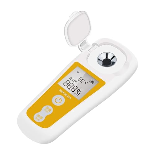 デジタル屈折計 ブリックス計 蜂蜜 果汁 ワイン ビール アルコール 糖度測定器 糖度計(GD317)