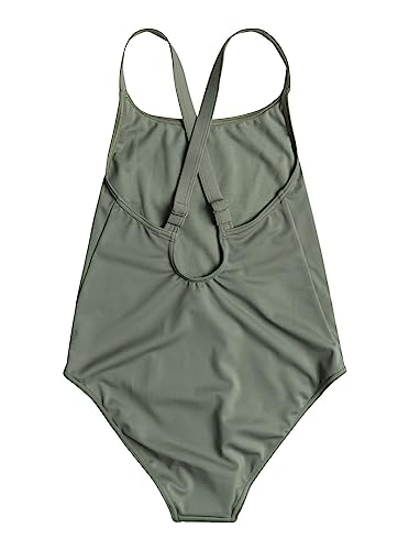 Maillot de bain Roxy fille une pièce Basic Active en tissu stretch résistant au chlore