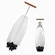 vinlley Die 35 cm Bürste ist ideal für Sodastream-Glas- und Duo-Kunststoffflaschen. Sie hat Harte Borsten und einen weichen Schwamm, reinigt kraftvoll, ohne die Flasche zu beschädigen.
