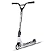 WRRAC-Trampolin Scooter acrobatico Freestyle PRO 360 Gradi Trucco Spin Street Scooter con Ruote in Lega PU Ruote Scooter a Pedale per Adulti Adolescenti Ruote da 100 mm ad Alto Impatto (Bianco)