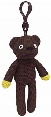 England Plush Mr Bean's Beanie Bear Bag Buddy Keyring by Ty